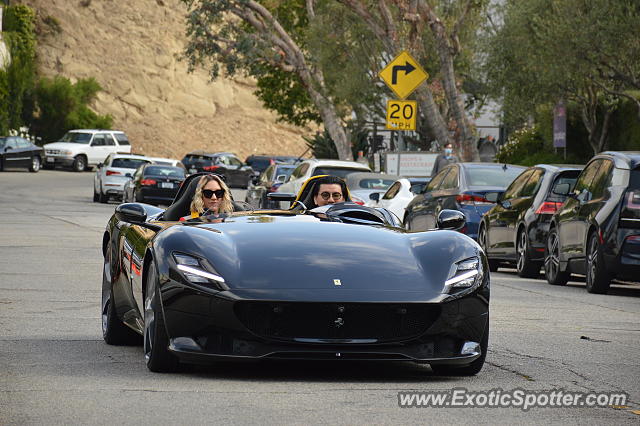 Ferrari Monza SP2 spotted in Los Angeles, California
