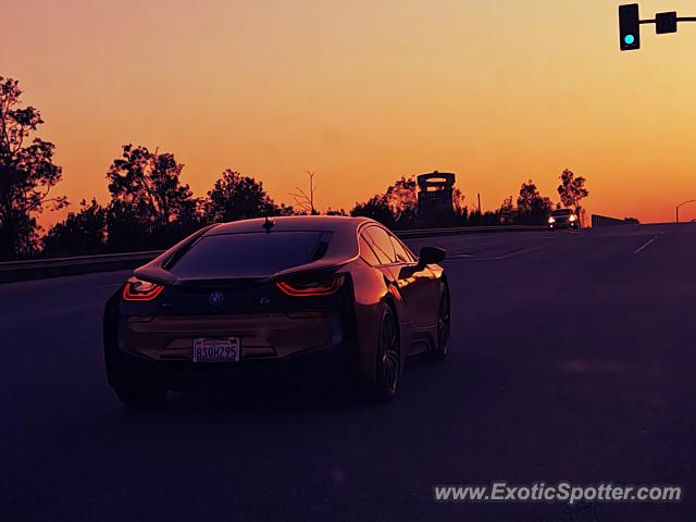 BMW I8 spotted in Fontana, California