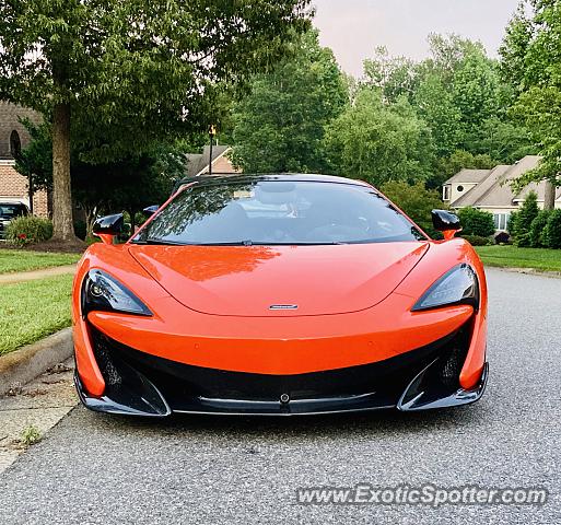 Mclaren 600LT spotted in Virginia Beach, Virginia