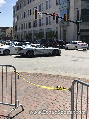 Ferrari 812 Superfast spotted in West Lafayette, Indiana