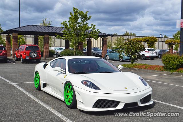 Ferrari F430 spotted in Tukwila, Washington