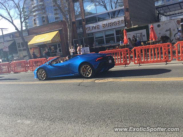 Lamborghini Huracan spotted in Calgary, Canada