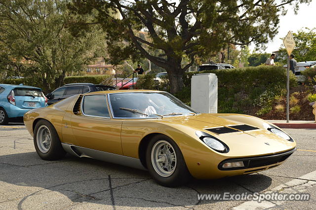 Lamborghini Miura spotted in Los Angeles, California