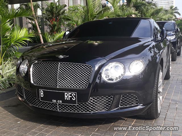 Bentley Continental spotted in Jakarta, Indonesia