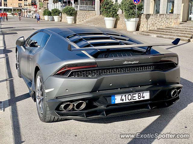 Lamborghini Huracan spotted in Vilamoura, Portugal