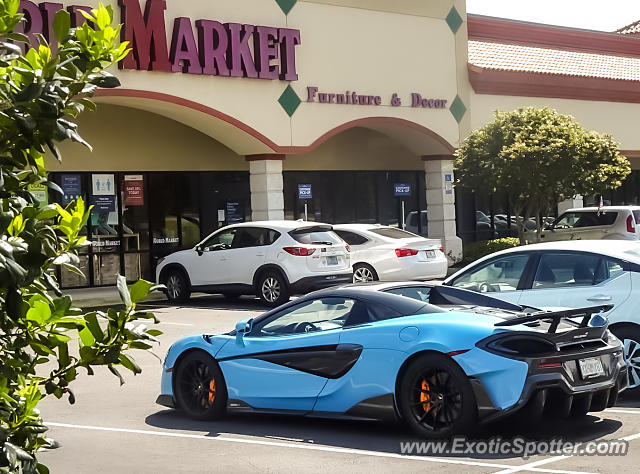 Mclaren 600LT spotted in Jacksonville, Florida
