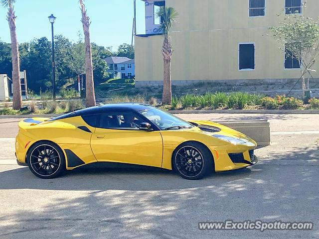 Lotus Evora spotted in Jacksonville, Florida