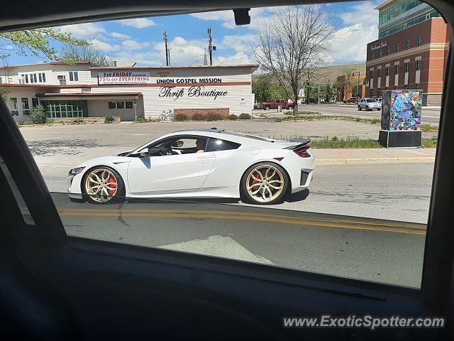 Acura NSX spotted in Missoula, Montana