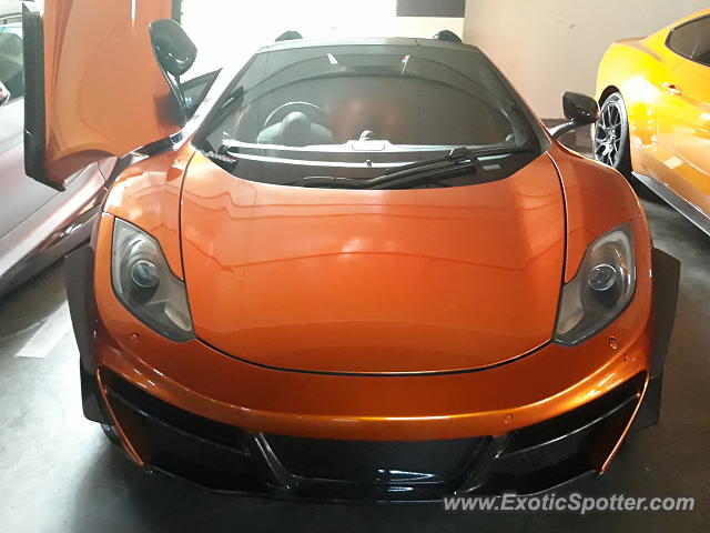 Mclaren MP4-12C spotted in Jakarta, Indonesia