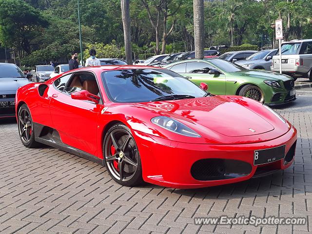 Ferrari F430 spotted in Jakarta, Indonesia