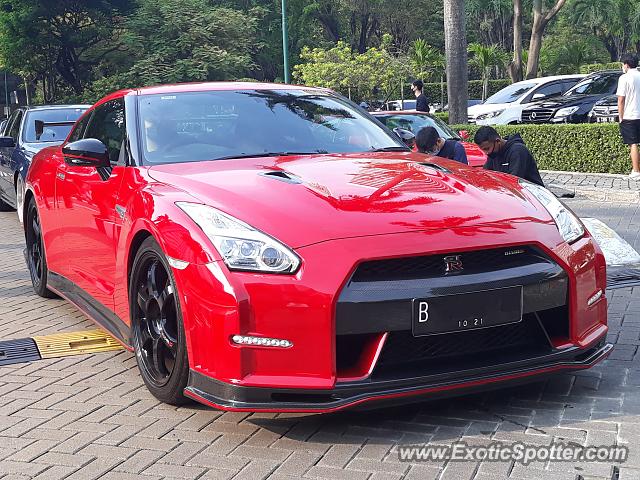 Nissan GT-R spotted in Jakarta, Indonesia