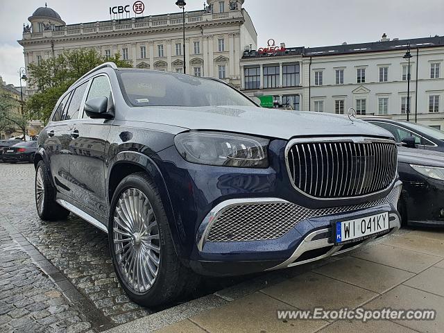 Mercedes Maybach spotted in Warsaw, Poland