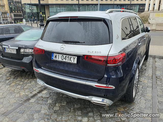 Mercedes Maybach spotted in Warsaw, Poland