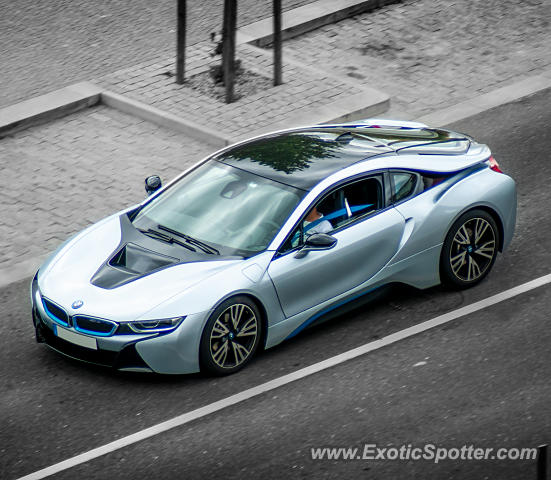 BMW I8 spotted in Castelo Branco, Portugal