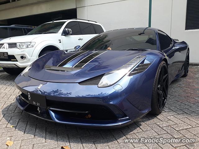 Ferrari 458 Italia spotted in Jakarta, Indonesia