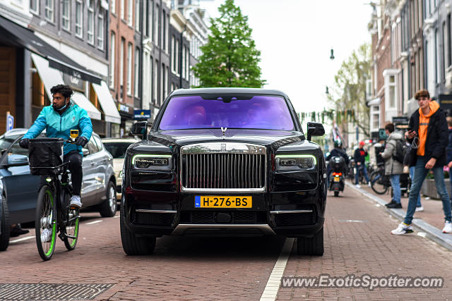 Rolls-Royce Cullinan spotted in Amsterdam, Netherlands