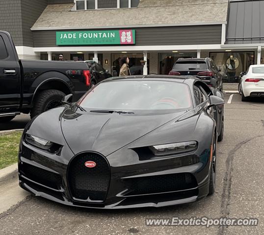 Bugatti Chiron spotted in Wayzata, Minnesota
