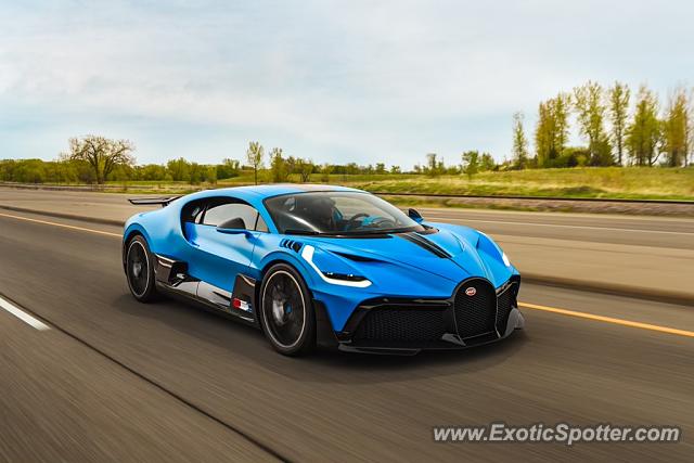 Bugatti Divo spotted in Wayzata, Minnesota