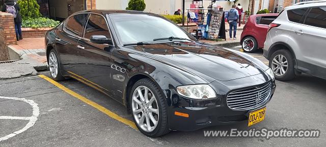 Maserati Quattroporte spotted in Bogota, Colombia