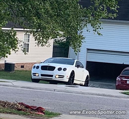 Bentley Continental spotted in Columbia, South Carolina