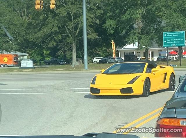 Lamborghini Gallardo spotted in Columbia, South Carolina