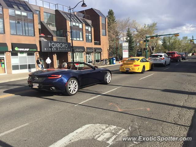 Aston Martin DB11 spotted in Calgary, Canada