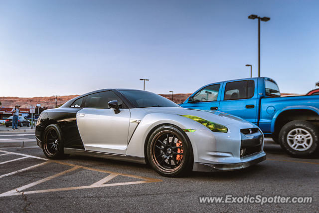 Nissan GT-R spotted in Moab, Utah