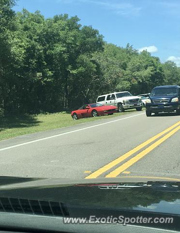Ferrari 348 spotted in Amelia island, Florida