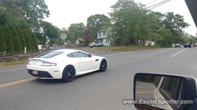 Aston Martin Vantage spotted in Brick, New Jersey