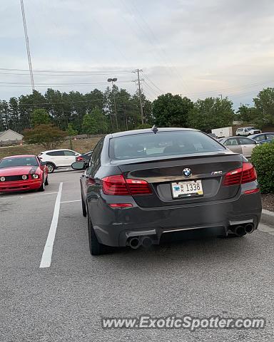 BMW M5 spotted in Columbia, South Carolina