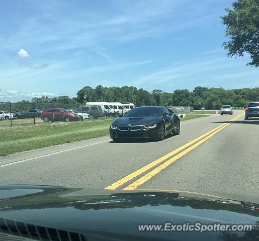 BMW I8 spotted in Amelia island, Florida