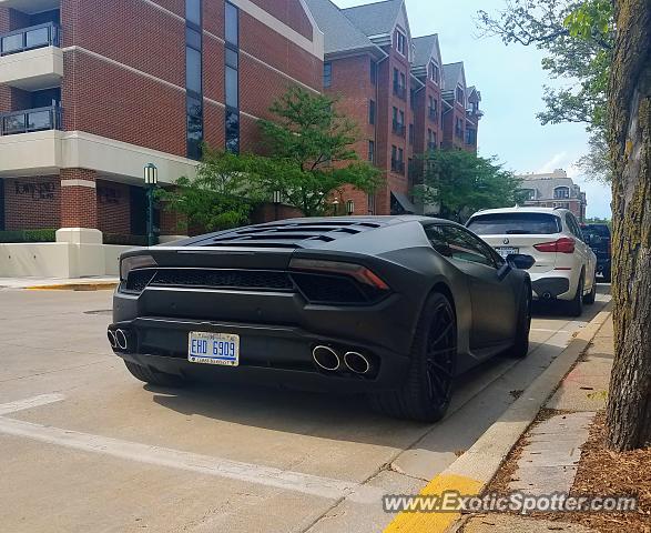 Lamborghini Huracan spotted in Birmingham, Michigan