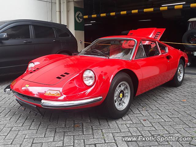 Ferrari 246 Dino spotted in Jakarta, Indonesia