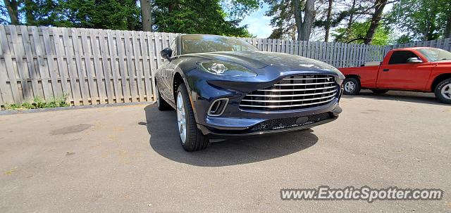 Aston Martin DBX spotted in Cleveland, Ohio