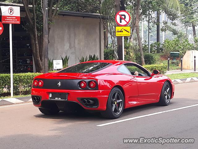 Ferrari 360 Modena spotted in Jakarta, Indonesia