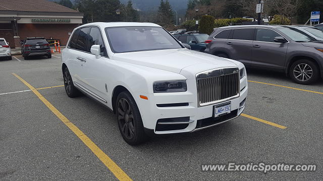 Rolls-Royce Cullinan spotted in Vancouver, Canada