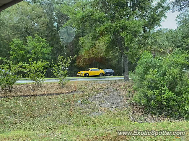 Lamborghini Urus spotted in Bluffton, South Carolina
