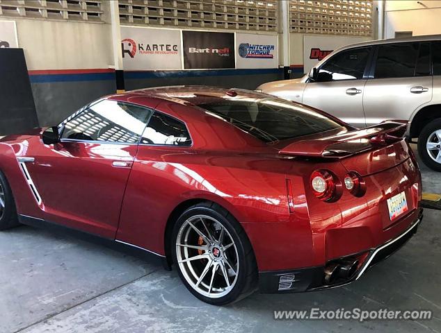 Nissan GT-R spotted in La Guaira, Venezuela