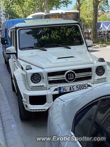 Mercedes 4x4 Squared spotted in Istanbul, Turkey