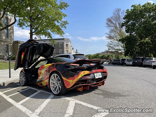 Mclaren 720S spotted in Greenwich, Connecticut