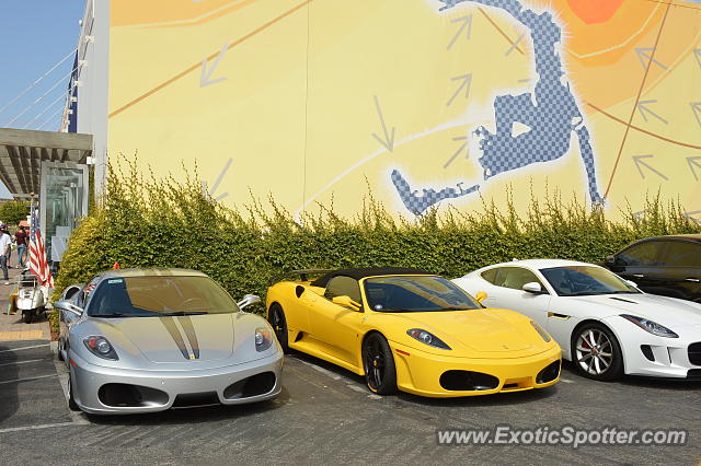 Ferrari F430 spotted in Malibu, California