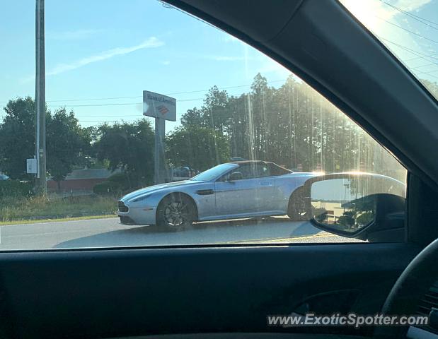 Aston Martin Vantage spotted in Columbia, South Carolina