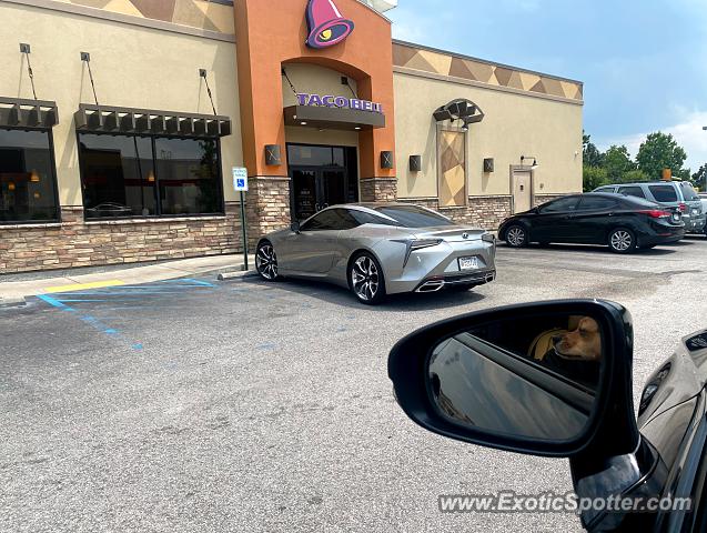 Lexus LC 500 spotted in Columbia, South Carolina