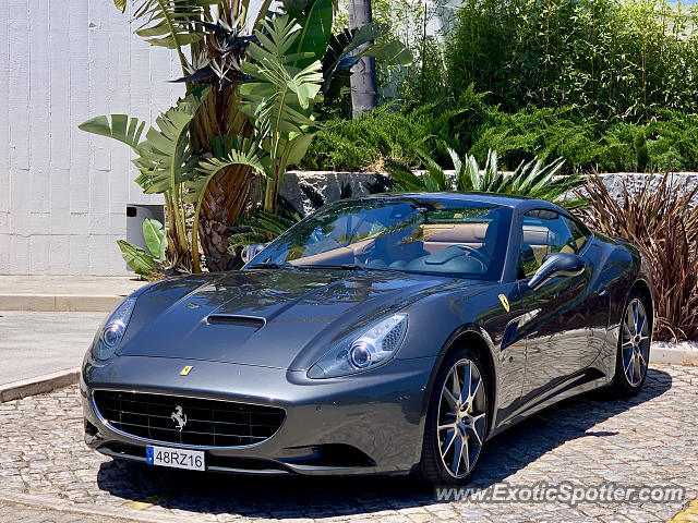 Ferrari California spotted in Vilamoura, Portugal