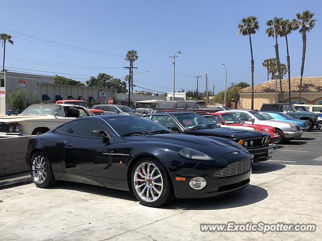 Aston Martin Vanquish spotted in Malibu, California