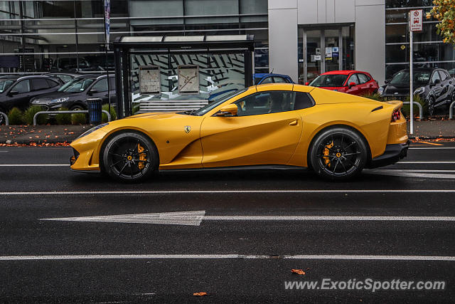 Ferrari 812 Superfast spotted in Auckland, New Zealand