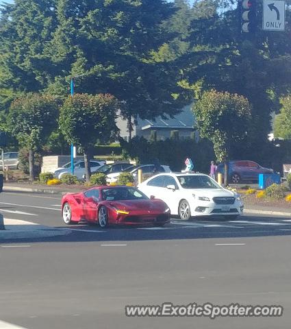 Ferrari F8 Tributo spotted in Wilsonvile, Oregon