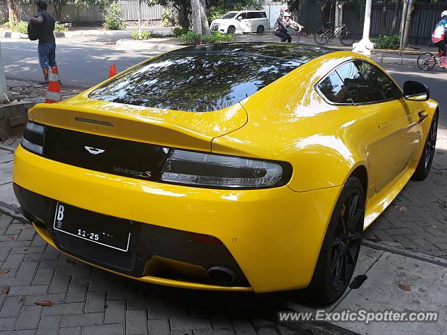 Aston Martin Vantage spotted in Jakarta, Indonesia
