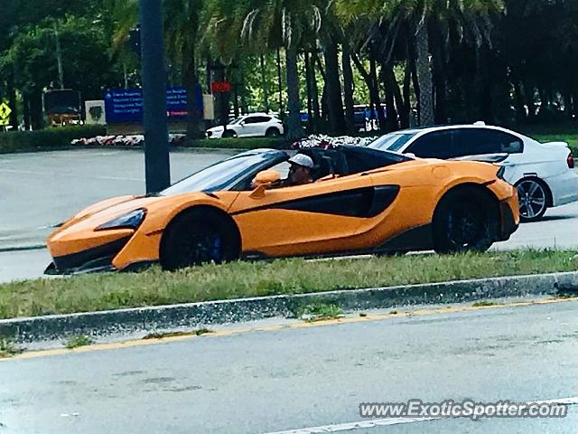 Mclaren 600LT spotted in Jacksonville, Florida