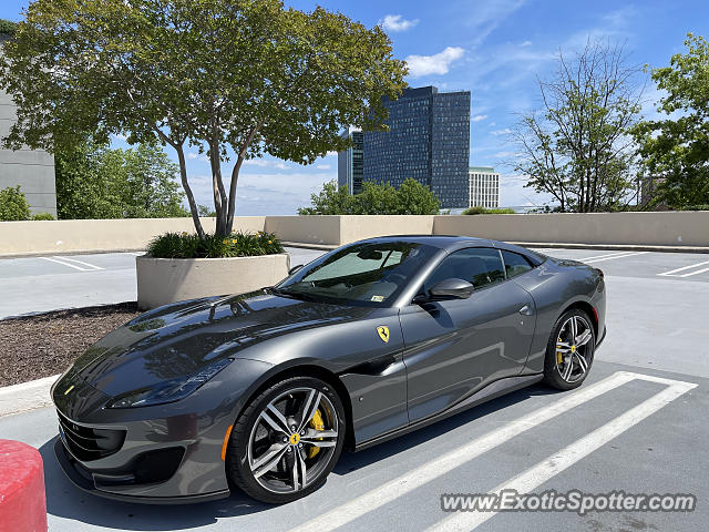 Ferrari Portofino spotted in Tysons Corner, Virginia